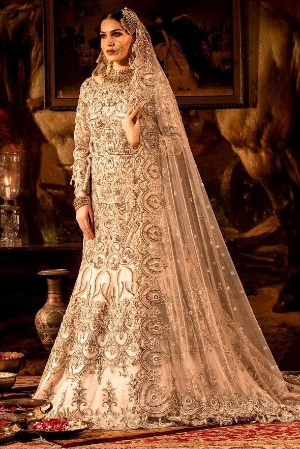 Bridal gown with outlet dupatta