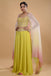 Yellow pallazo and cape set. freeshipping - Frontier Bazarr