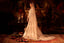 Ivory embroidered Trail Gown with Dupatta Set. freeshipping - Frontier Bazarr