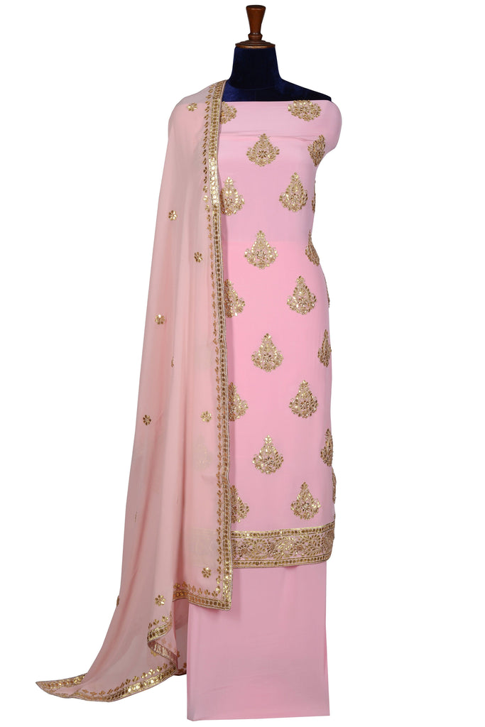 Soft Pink Unstitched set. freeshipping - Frontier Bazarr