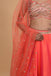 Orange Lehenga Set. freeshipping - Frontier Bazarr