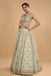 Mint Green Lehenga Set. freeshipping - Frontier Bazarr