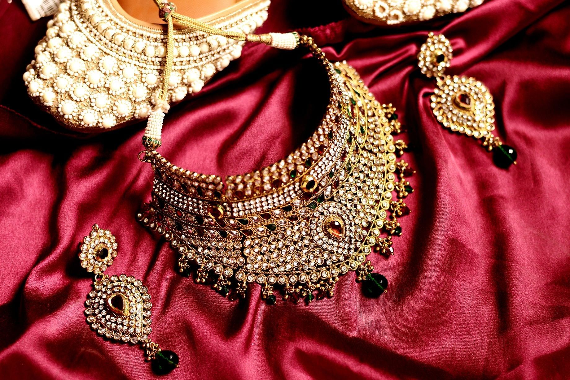 Bridal mehndi on sale jewellery 2019