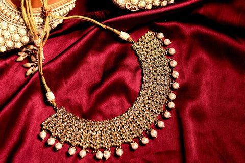 Bridal polki necklace. freeshipping - Frontier Bazarr
