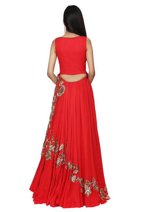 Red ruby gown. freeshipping - Frontier Bazarr