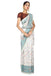 Persian flora handloom saree with blouse piece freeshipping - Frontier Bazarr