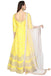 Lemon Yellow Anarkali with Dupatta Set. freeshipping - Frontier Bazarr