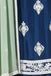 Royal Blue with Pista Green dupatta Unstitch Set. freeshipping - Frontier Bazarr
