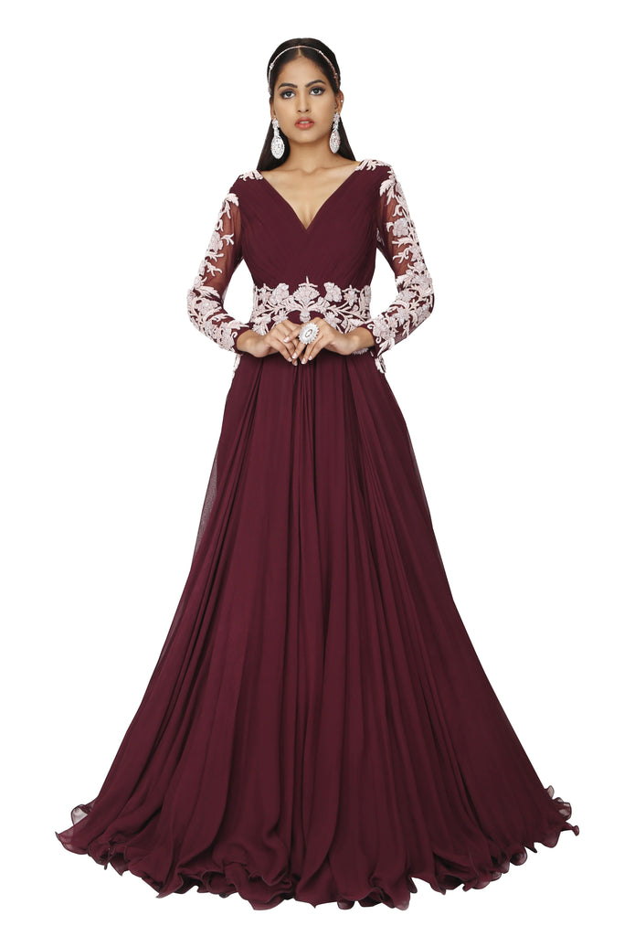 Wine gown freeshipping - Frontier Bazarr