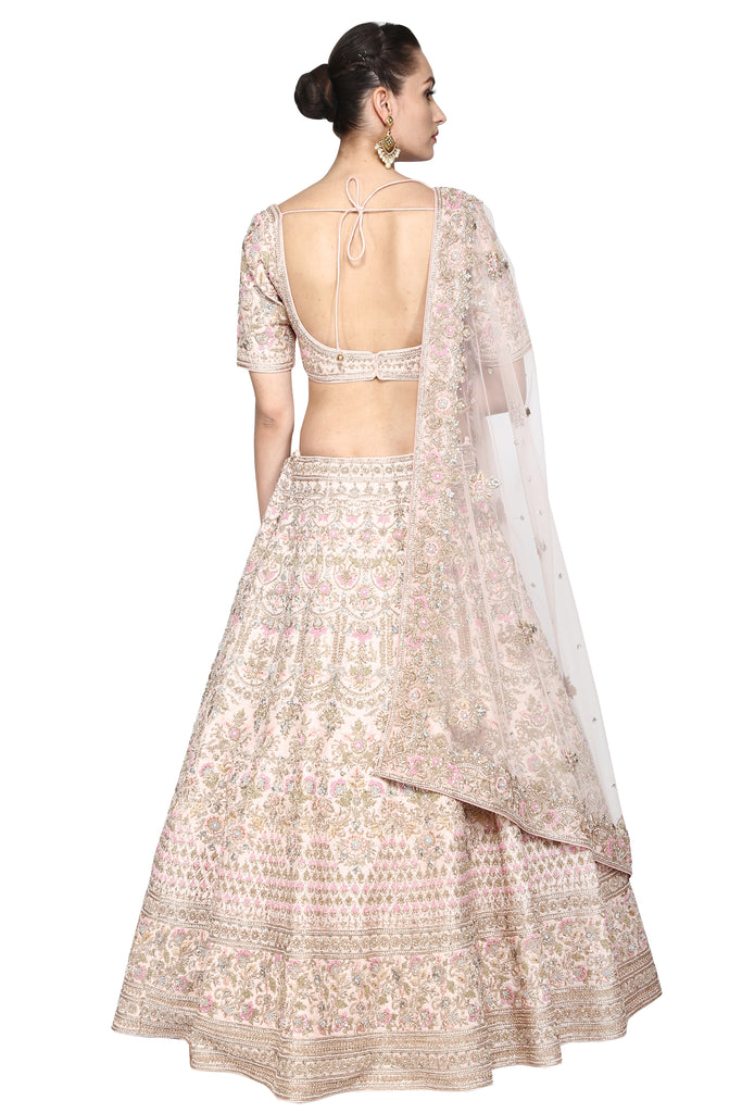 Powder pink lehenga set. freeshipping - Frontier Bazarr