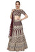 Dark brown lehenga set. freeshipping - Frontier Bazarr