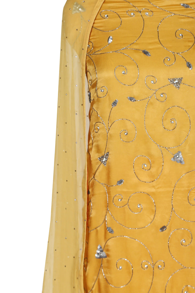 Golden yellow unstitched set. freeshipping - Frontier Bazarr